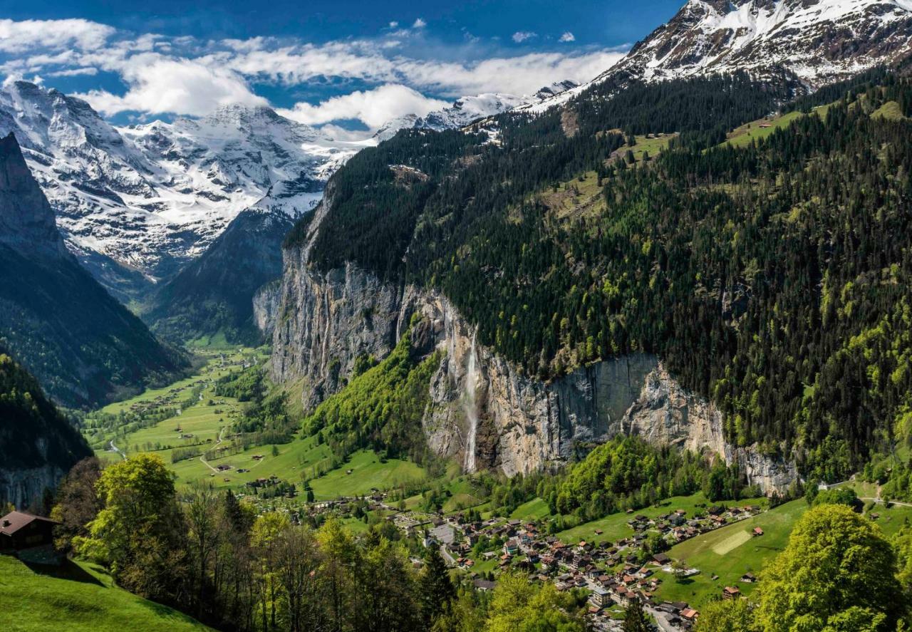 O 68 Haus Bel Air Appartement Wengen Buitenkant foto
