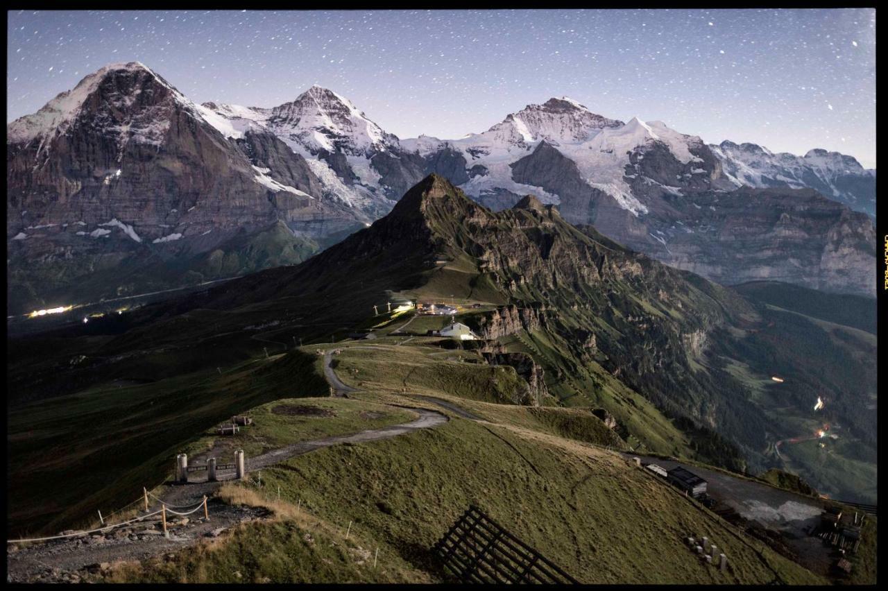 O 68 Haus Bel Air Appartement Wengen Buitenkant foto