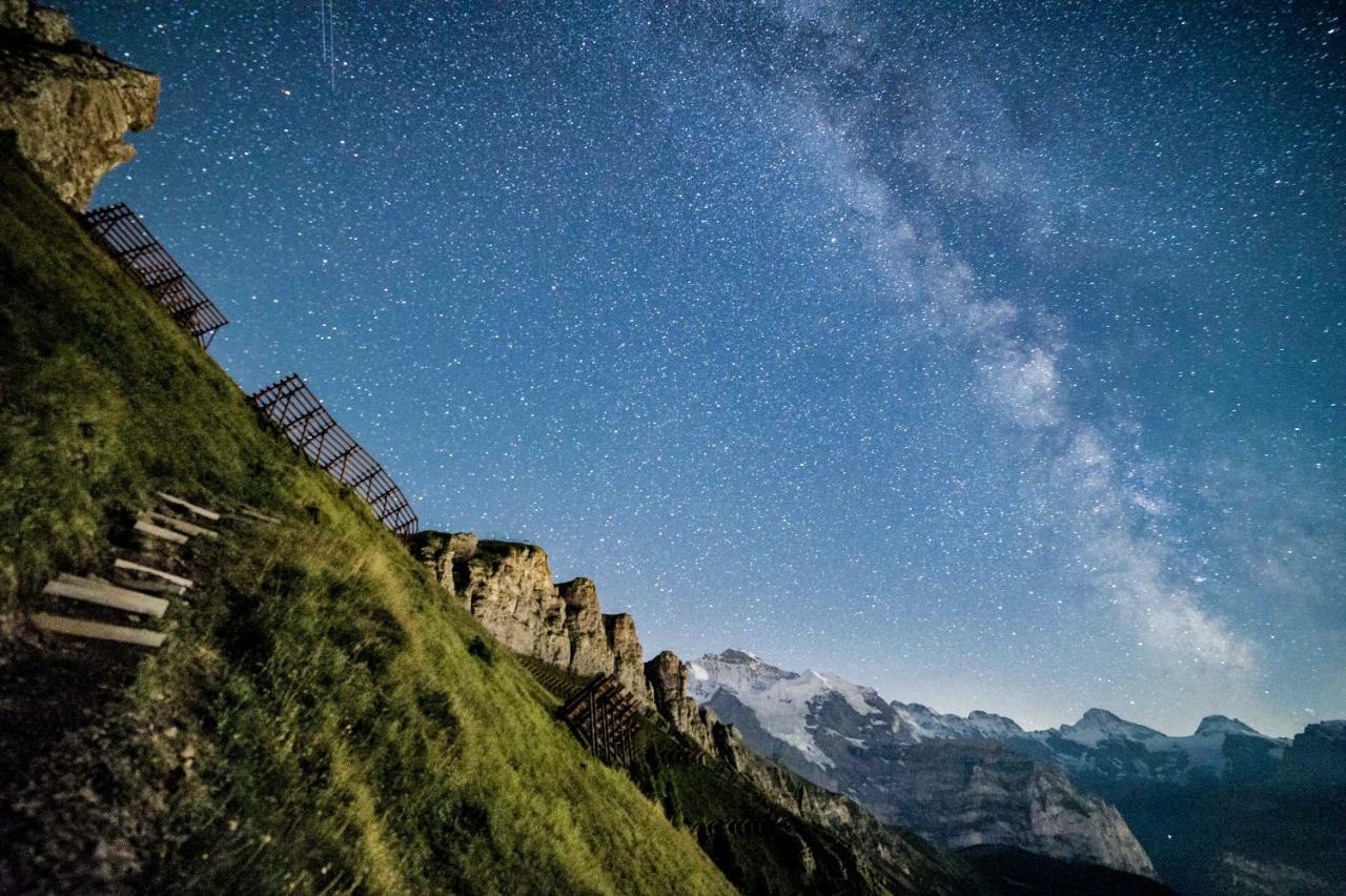 O 68 Haus Bel Air Appartement Wengen Buitenkant foto