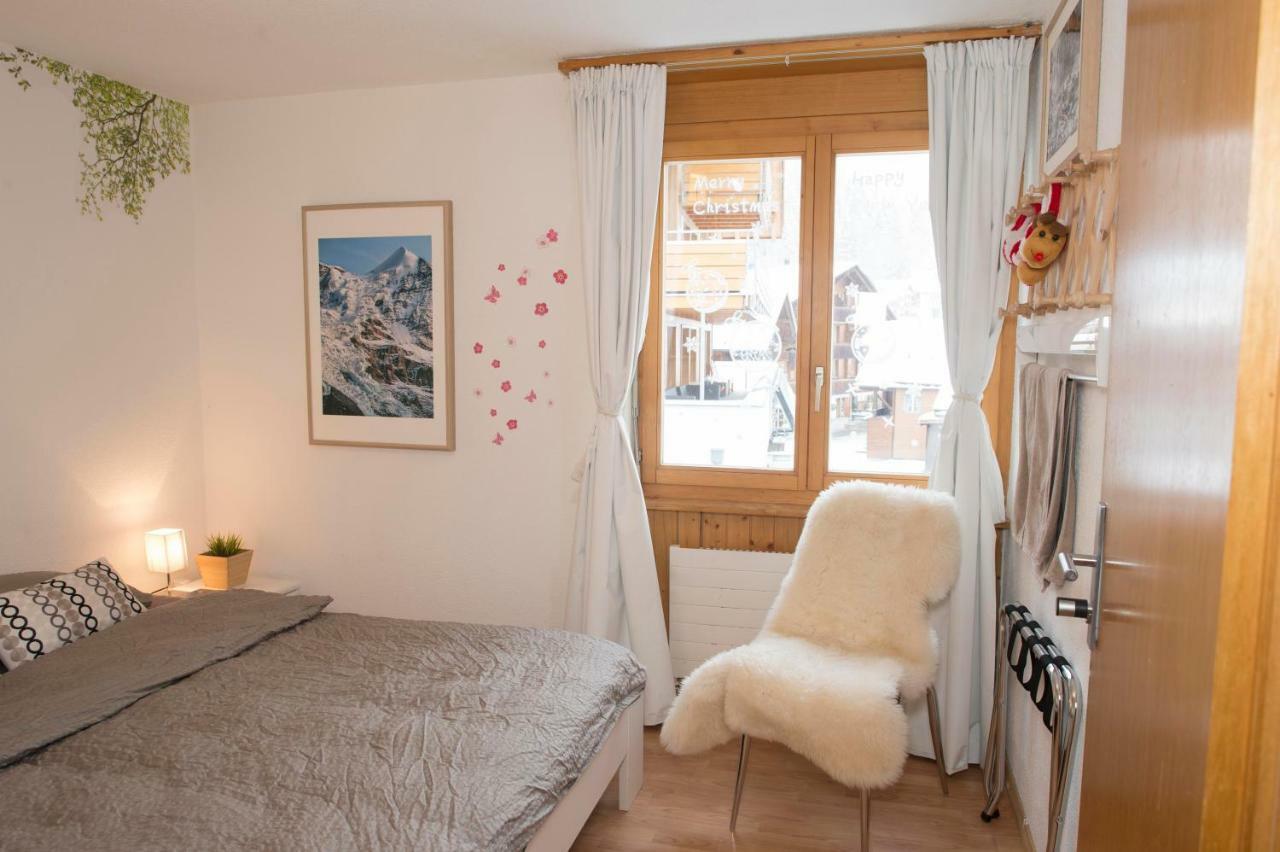 O 68 Haus Bel Air Appartement Wengen Buitenkant foto