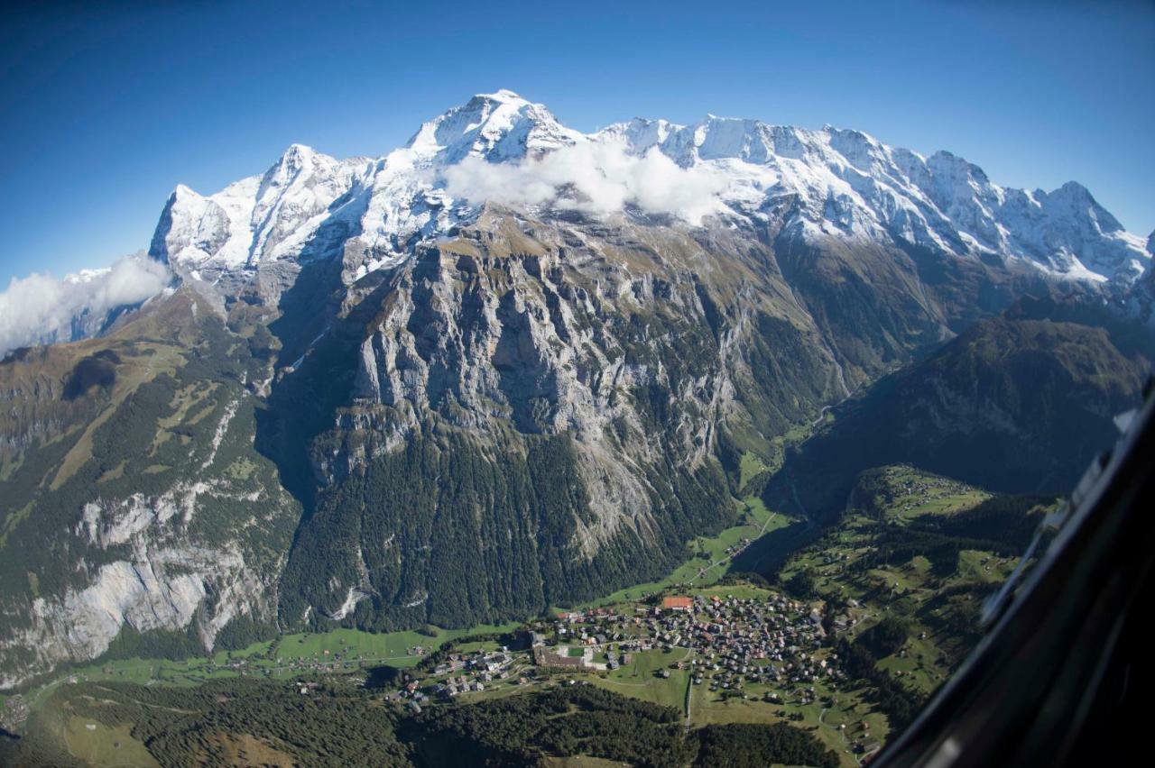 O 68 Haus Bel Air Appartement Wengen Buitenkant foto