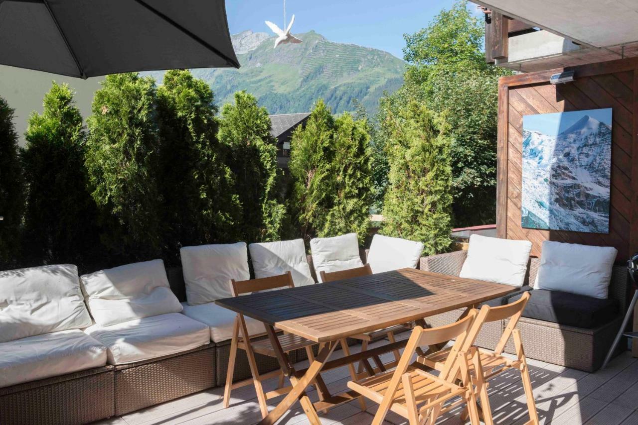 O 68 Haus Bel Air Appartement Wengen Buitenkant foto