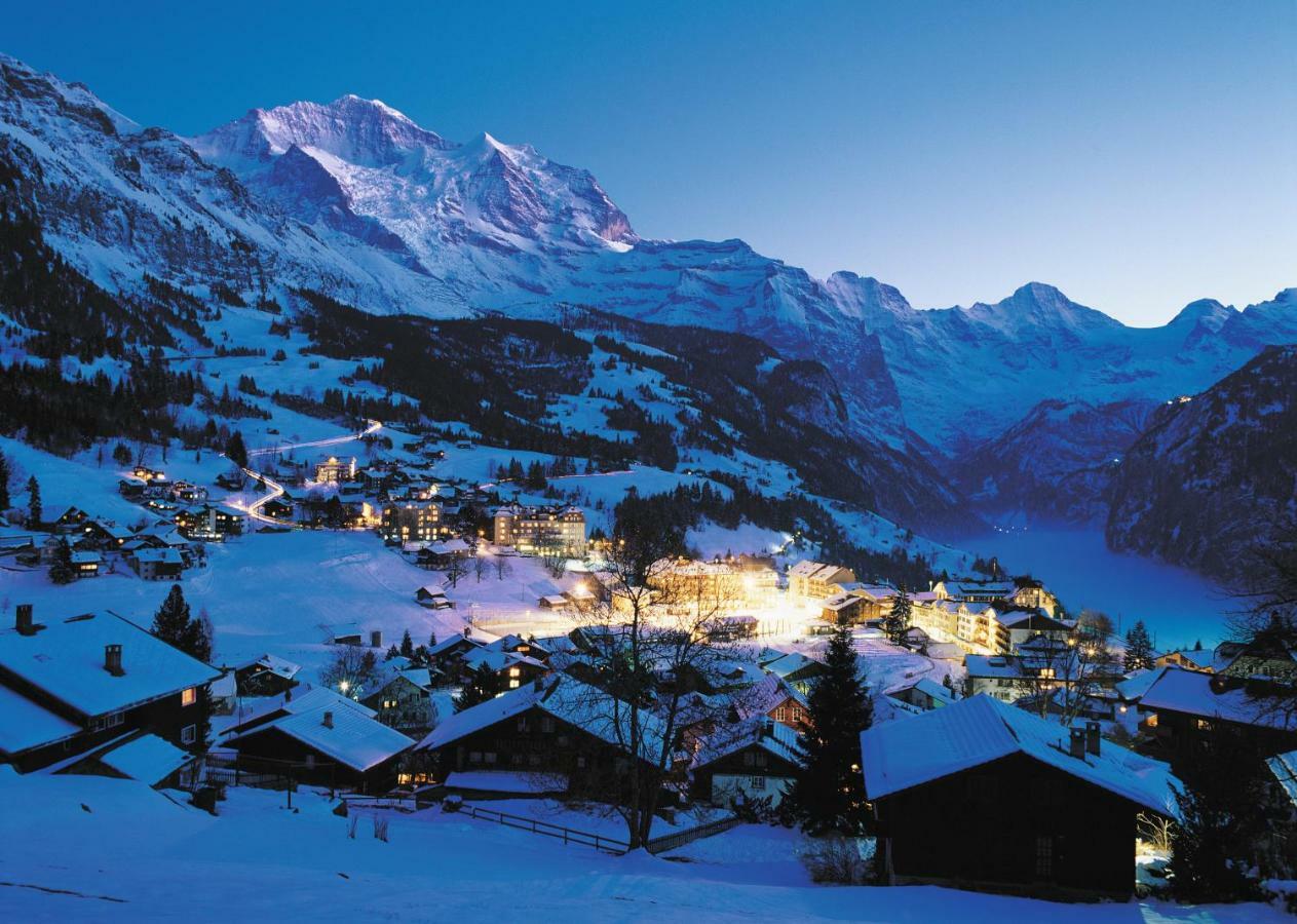 O 68 Haus Bel Air Appartement Wengen Buitenkant foto