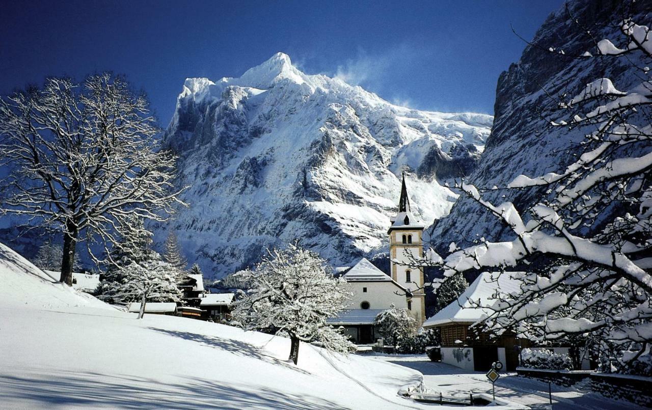 O 68 Haus Bel Air Appartement Wengen Buitenkant foto