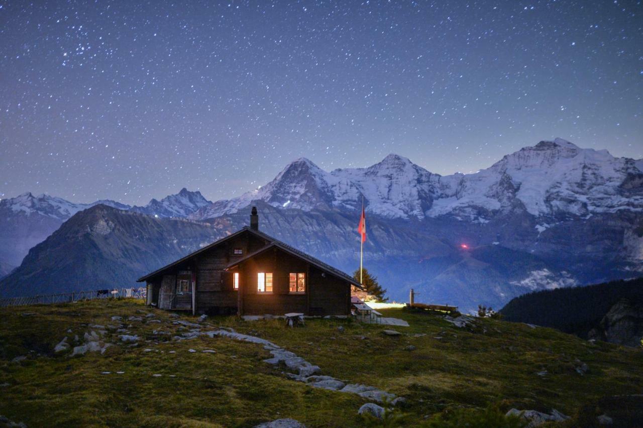 O 68 Haus Bel Air Appartement Wengen Buitenkant foto